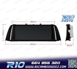 RADIO GPS ANDROID 12 BMW F10 F11 10-13 CIC