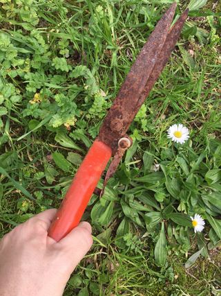 Antiche forbici da giardino