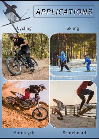 Pantalón corto protección niño patinar/esquiar