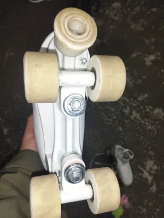 2 pares de Patines 4 ruedas niña, talla 35 y 36