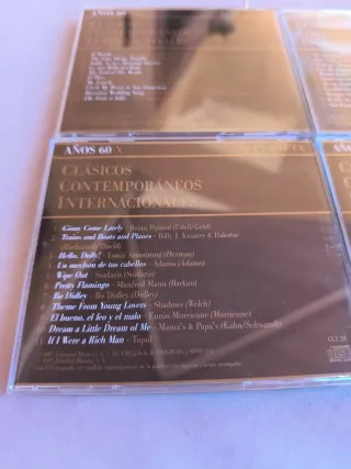 Pack 6 CDs Clásicos Contemporáneos 60s