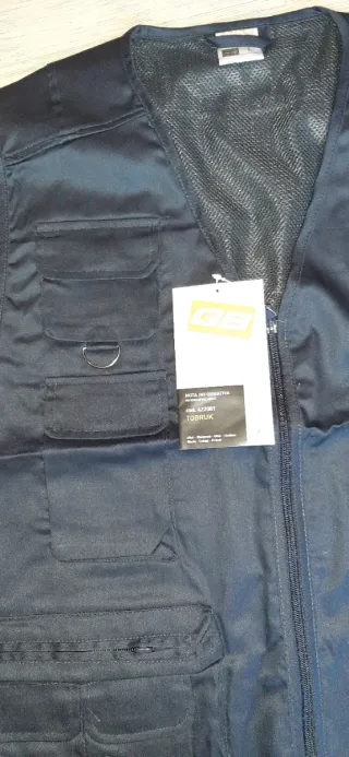 Gilet  uomo blu nuovo