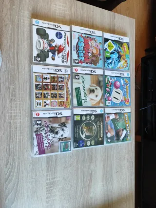 Lote 9 Videojuegos Nintendo DS