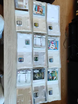 Lote 9 Videojuegos Nintendo DS