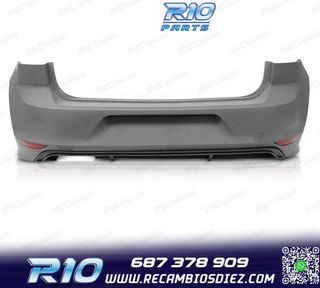 PARAGOLPES TRASERO VOLKSWAGEN VW GOLF 7 12-17 LOOK GTD