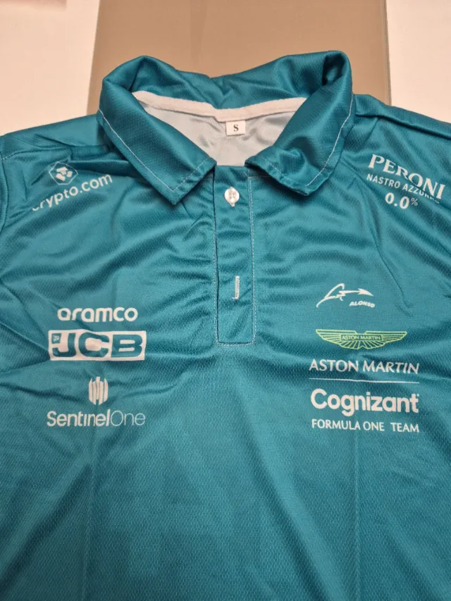 Polo Aston Martin F1 Fórmula 1 Talla S y XL