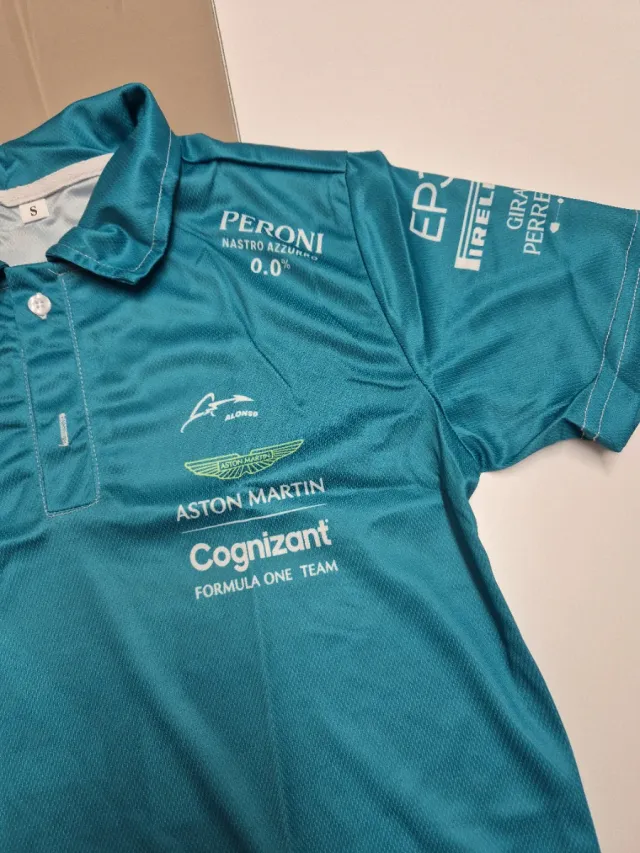 Polo Aston Martin F1 Fórmula 1 Talla S y XL