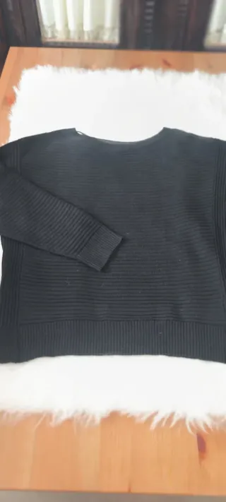 Massimo Dutti Jersey Negro Talla M