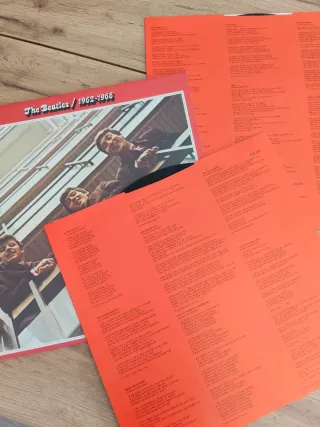 The Beatles 1962-1966 Vinilo 2 LP Rojo