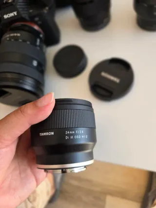 Lente Tamron 24mm F/2.8,  e mount, para sony