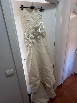 Vestido de Novia Seda Talla 44