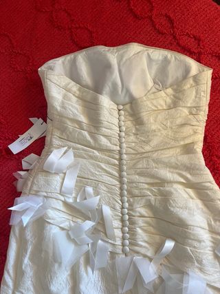 Vestido de Novia Seda Talla 44