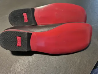 Zapatos Camper Twin Piel Marrón Flores Talla 41