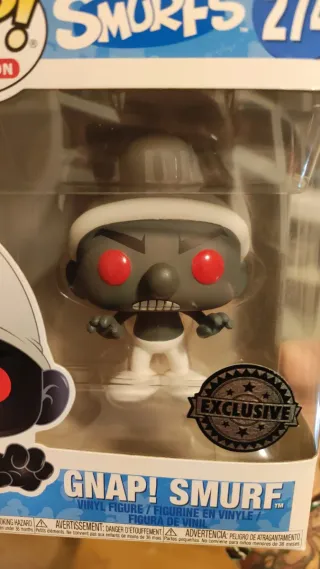Funko Pop! Smurfs 274 Gnap Smurf Pitufo Negro