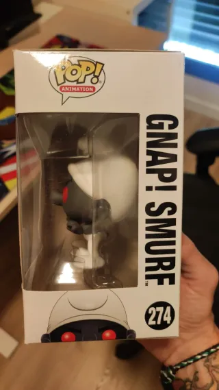 Funko Pop! Smurfs 274 Gnap Smurf Pitufo Negro