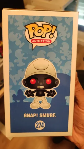 Funko Pop! Smurfs 274 Gnap Smurf Pitufo Negro