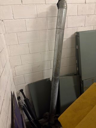 Tubos de chimenea metálicos diferentes medidas