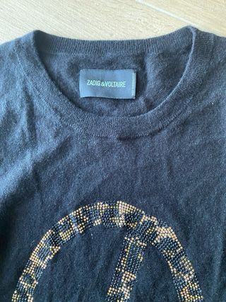 Jersey Zadig & Voltaire Cachemira Negro