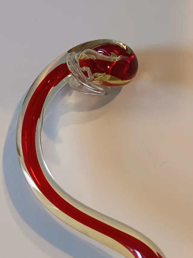 Cigno Vetro Murano Sommerso Anni 50/60