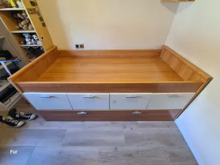 Mueble de cama nido con cajones