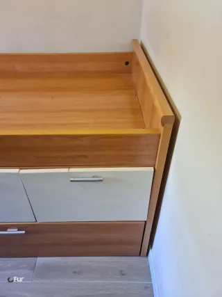 Mueble de cama nido con cajones