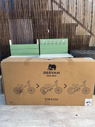Bicicleta Deryan 3-in-1 14 Infantil