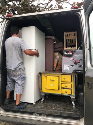 Se hacen vaciados y mudanzas