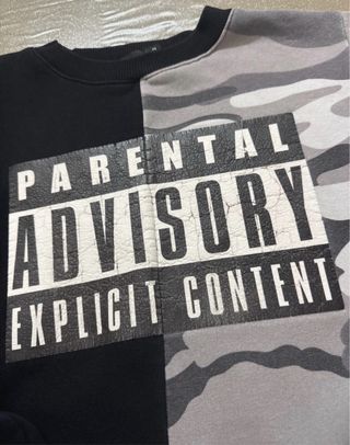 Felpa bambino Parental Advisory