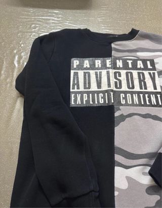 Felpa bambino Parental Advisory