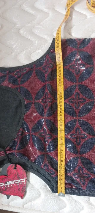 Vestido Custo Barcelona fiesta lentejuelas