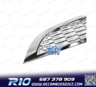 PARRILLA MINI COOPER R50 R53 01-06 S TYPE CROMADA