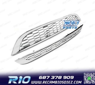 PARRILLA MINI COOPER R50 R53 01-06 S TYPE CROMADA