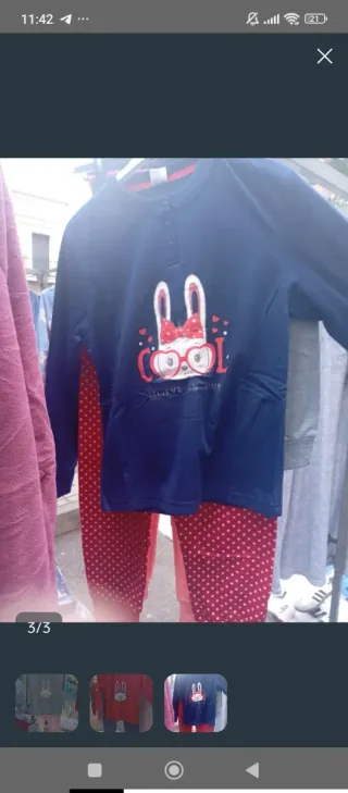 LIQUIDACIÓN 5€ PIJAMAS Mujer Hombre y niño