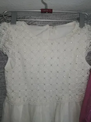 Vestido y Chaqueta Niña Talla 5-6 no envío
