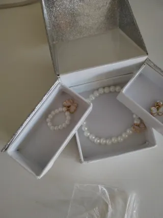 Conjunto bisutería niña mariposa