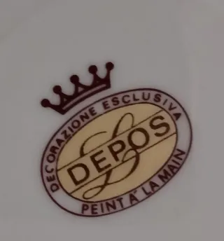 Set 4 Piatti Decorativi Depos Limoges