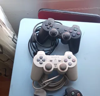 Mandos playStation Negro y Blanco)