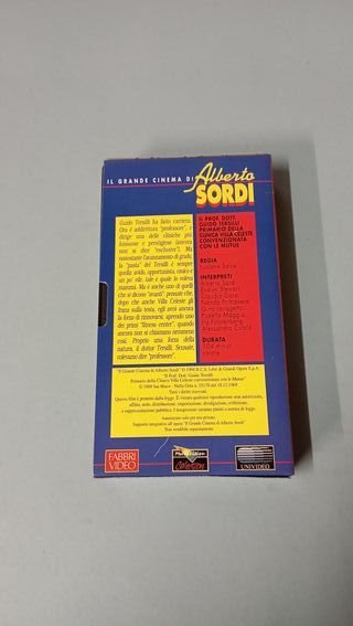 Il Prof. Dott. Guido Tersilli Alberto Sordi Vhs