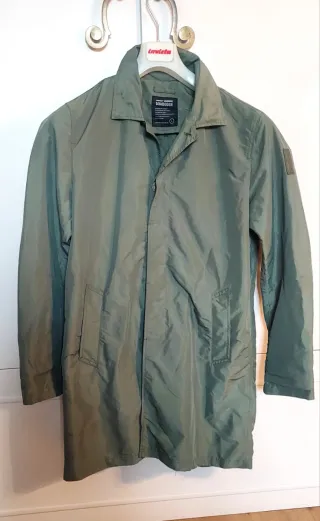 Spolverino Bomboogie uomo verde oliva