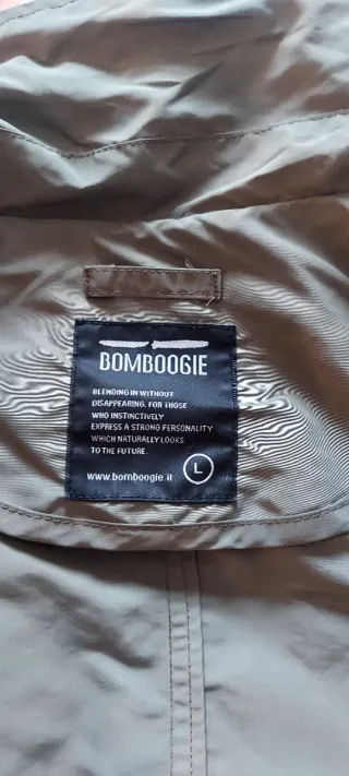 Spolverino Bomboogie uomo verde oliva
