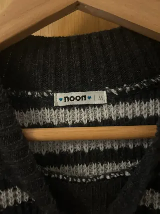 Jersey Noon Hombros Descubiertos Rayas