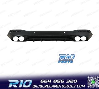 DIFUSOR MERCEDES GLE W167 AMG 19- LOOK GLE53 NEGRO