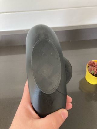 Portavaso Mezza Luna Nero stampa 3D (no pianta)