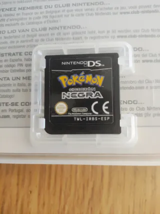 Pokemon Edición Negra Nintendo DS