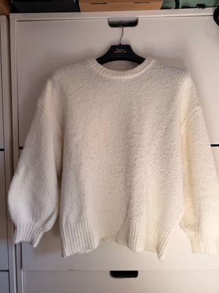 Jersey lana blanco marfil Talla M