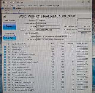 Disco Duro Western Digital 16TB