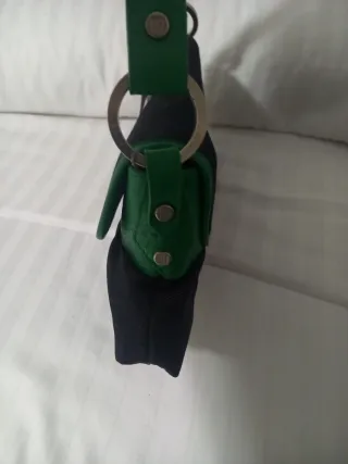 Bolso Pedro del Hierro negro y verde