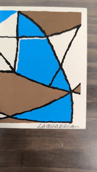 Litografía Eloy Laguardia Firmada y Numerada