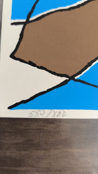 Litografía Eloy Laguardia Firmada y Numerada