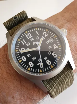 Correa NATO de grado balístico, verde, 20 mm